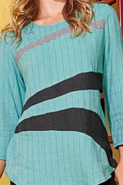 Class Act Belted Top