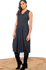 Modish Dress - pinstripe